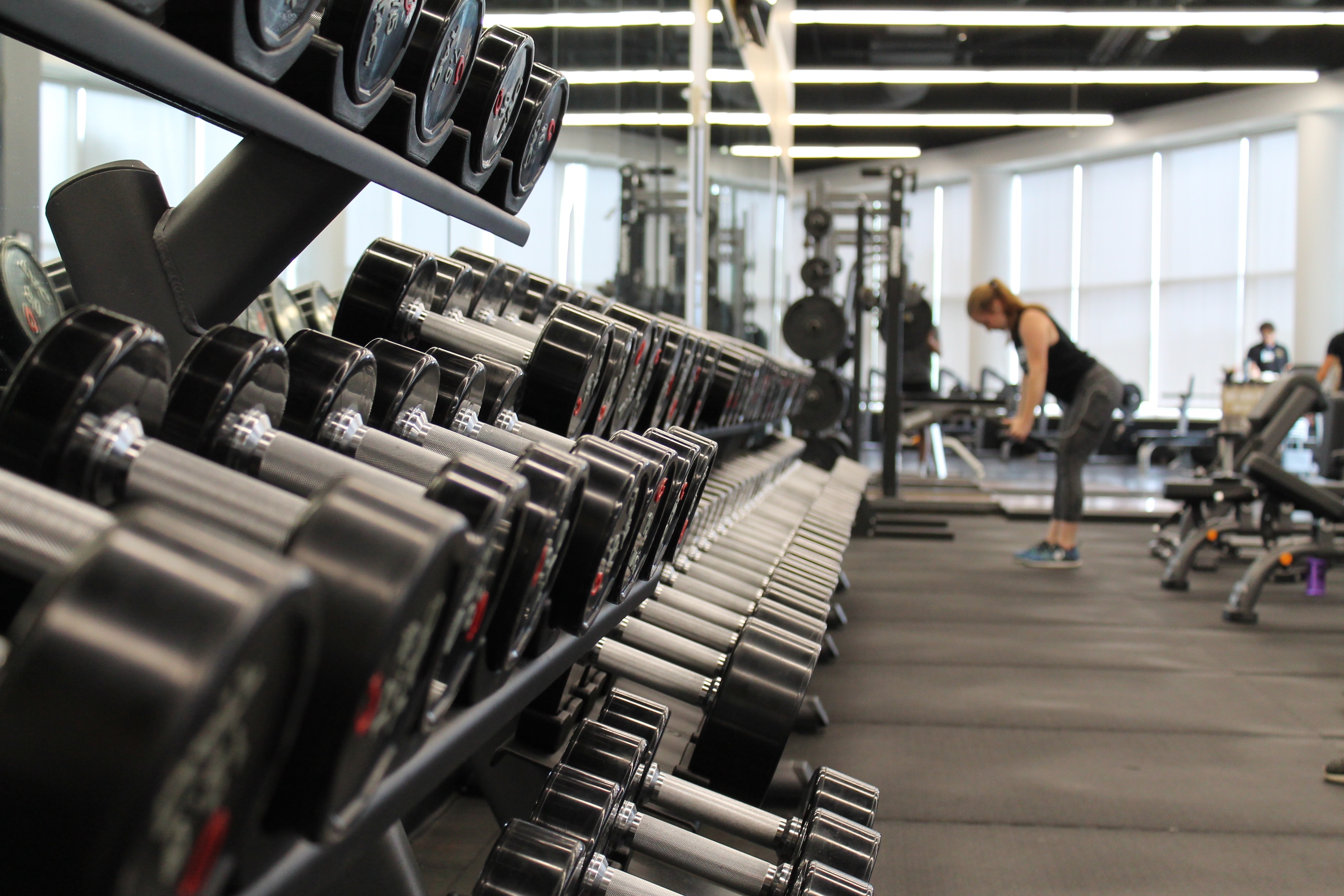 gym room with instrument